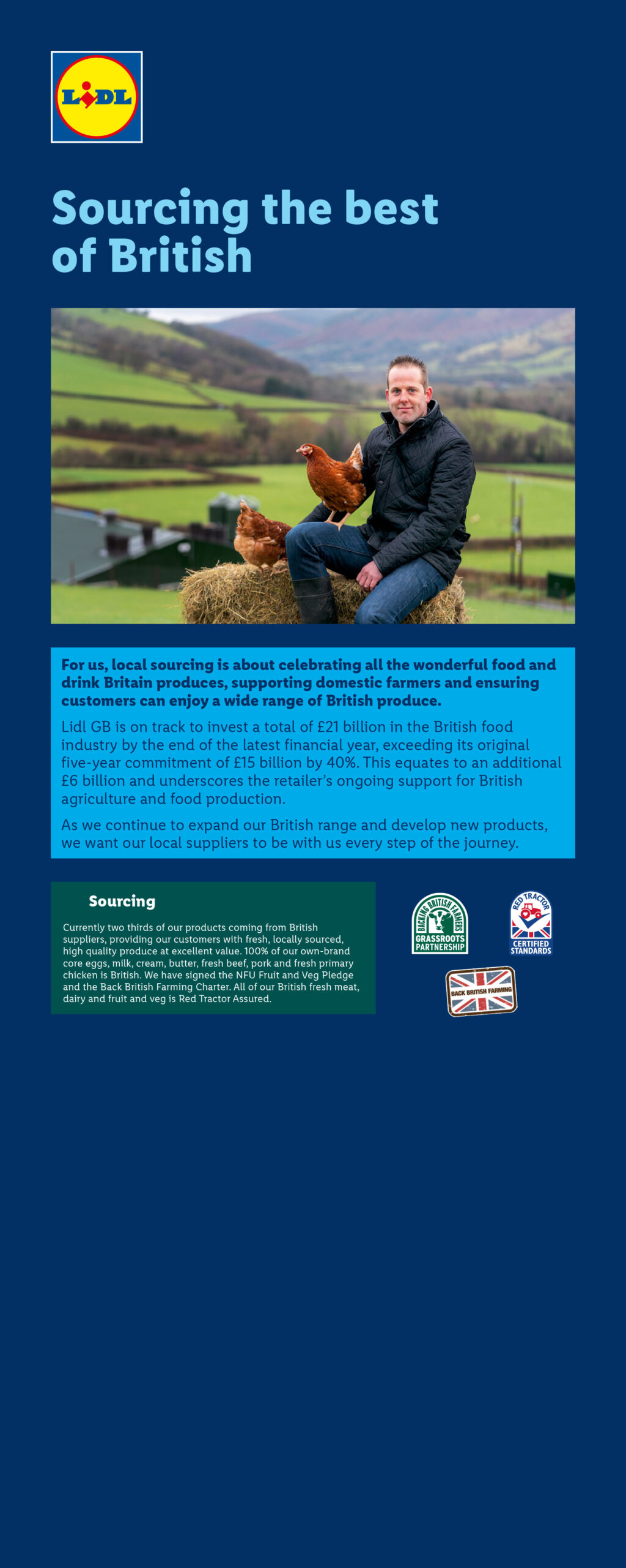 sourciung the best of British banner